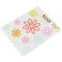 №193 Children's Nail Files 220/400, 7 pcs in a Set (Color: White, Size: 57 * 72 * 3 mm)