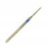 Diamond drill bit, 1.4 mm diameter, needle-shaped, medium abrasive, part length 10 mm, P850m014