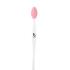 Silicone face scrub brush (color: soft pink)