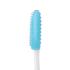 Silicone face scrub brush (color: blue)