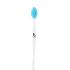 Silicone face scrub brush (color: blue)