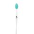 Silicone face scrub brush (color: green)