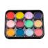 Set farbiger Acrylpulver L1 (12 Stk.)