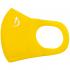 Double Layer Neoprene Mask Without Valve, Yellow with Logo