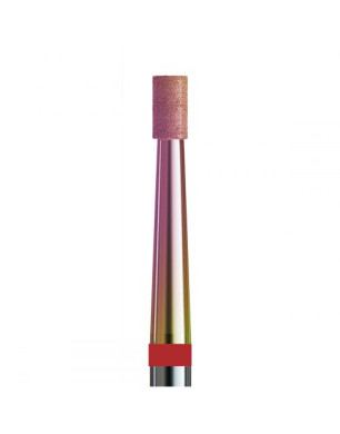 №55 V104.108.514.018_K (Diamantfräser Zylinder 108, d = 1,8 mm, feine Körnung, Chamäleon-Beschichtung)