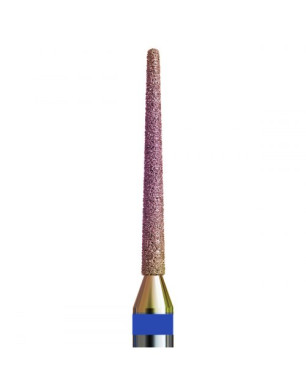 №123 V104.199.524.010_K (fraise diamantée aiguille 199, d = 1,0 mm, grain moyen, revêtement caméléon)