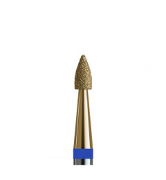 № 148 V104.243.524.018_Z (Drill Bit Diamond Flame Small 243, d = 1.8 mm, Medium Abrasive, with Zirconium Spraying)