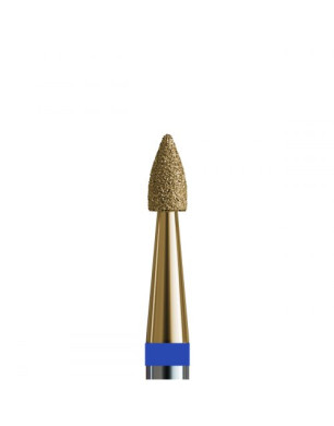 № 148 V104.243.524.018_Z (Drill Bit Diamond Flame Small 243, d = 1.8 mm, Medium Abrasive, with Zirconium Spraying)