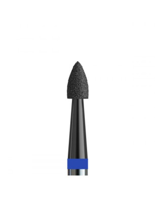 № 150 V104.243.524.023_D (Drill Bit Diamond Flame Small 243, d = 2.3 mm, Medium Abrasive, Carbon Spraying)