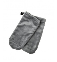 Terry gloves (color: gray)