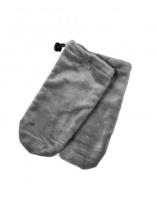 Terry gloves (color: gray)