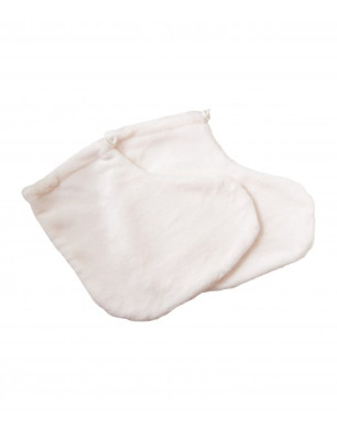 Terry socks (color: milky)