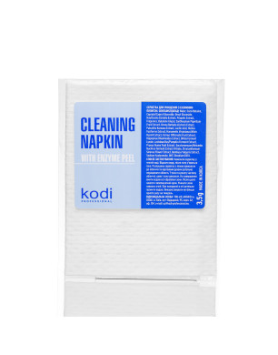 Cleaning Napkin with Enzyme Peel
