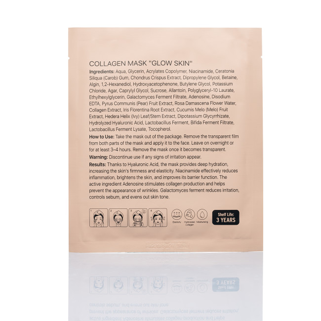 Collagen Mask Skin Glow, 34 g