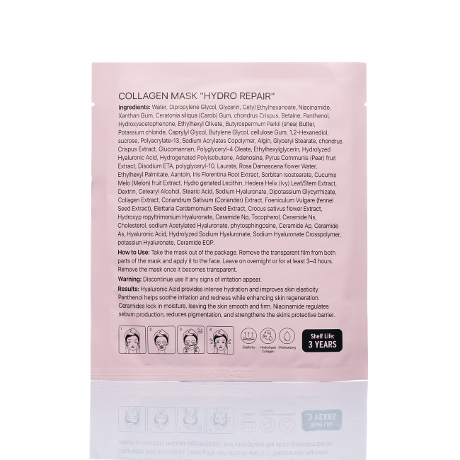 Kollagenmaske „Hydro-Regeneration“, 34 g