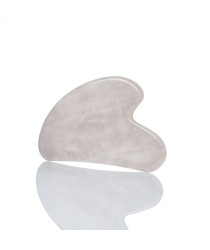 Quartz glass face massager (color: pale pink)