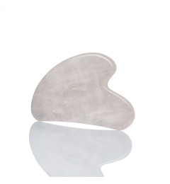 Quartz glass face massager (color: pale pink)