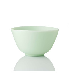 Silicone cosmetic bowl (color: green)