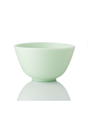 Silicone cosmetic bowl (color: green)