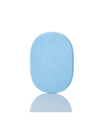Facial cleansing sponge (color: blue)