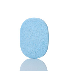Facial cleansing sponge (color: blue)