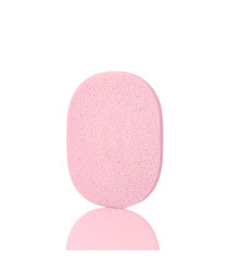 Facial cleansing sponge (color: pink)