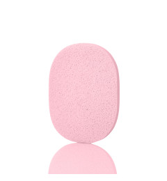 Facial cleansing sponge (color: pink)