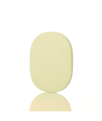 Facial cleansing sponge (color: yellow)