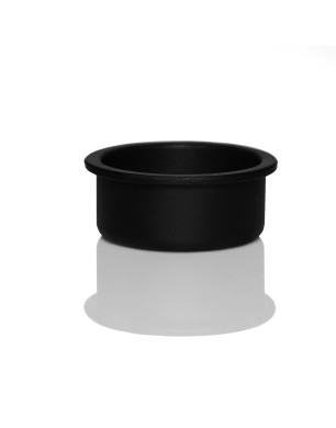 Removable container for wax melter (material: silicone, color: black)