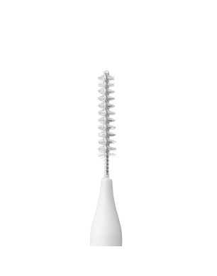 Baby Brush Set for Lashes and Brows, 30 pcs/set (Color: White)