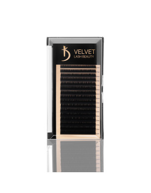 Velvet Lash Beauty 0.07 C Mix Eyelash Extensions (16 rows, lengths 6–14 mm)