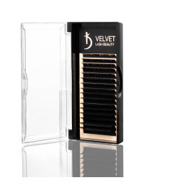 Velvet Lash Beauty 0.07 C Mix Eyelash Extensions (16 rows, lengths 6–14 mm)