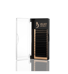 Velvet Lash Beauty Eyelash Extensions 0.10 C Mix (16 rows, lengths 6–14 mm)