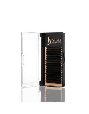 Velvet Lash Beauty Eyelash Extensions 0.10 C Mix (16 rows, lengths 6–14 mm)