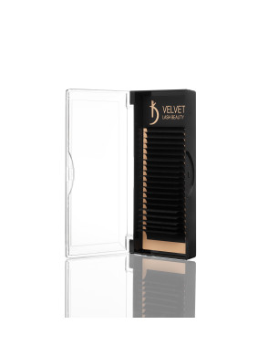 Velvet Lash Beauty Eyelash Extensions 0.10 C Mix (20 rows, lengths 6–15 mm)