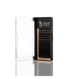 Velvet Lash Beauty Eyelash Extensions 0.07 CC Mix (16 rows, lengths 6–14 mm)