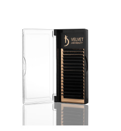 Velvet Lash Beauty Eyelash Extensions 0.10 CC Mix (16 rows, lengths 6–14 mm)