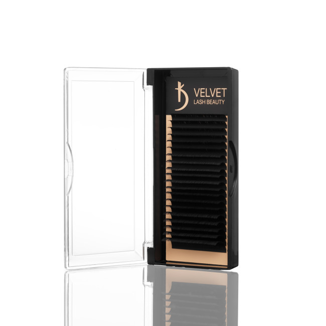 Velvet Lash Beauty Eyelash Extensions 0.7 CC Mix (20 rows, lengths 6–15 mm) Velvet Lash Beauty Eyelash Extensions 0.7 CC Mix (20 rows, lengths 6–15 mm)