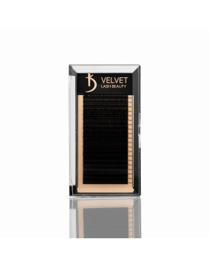 Velvet Lash Beauty Eyelash Extensions 0.10 CC Mix (20 rows, lengths 6–15 mm)