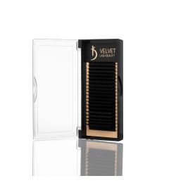 Velvet Lash Beauty Eyelash Extensions 0.10 CC Mix (20 rows, lengths 6–15 mm)