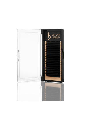 Velvet Lash Beauty Eyelash Extensions 0.10 CC Mix (20 rows, lengths 6–15 mm)