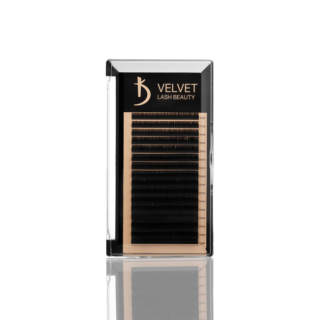 Velvet Lash Beauty Eyelash Extensions 0.07 D Mix (16 rows, lengths 6–14 mm) Velvet Lash Beauty Eyelash Extensions 0.07 D Mix (16 rows, lengths 6–14 mm)