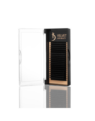 Velvet Lash Beauty Eyelash Extensions 0.7 D Mix (20 rows, lengths 6–15 mm)
