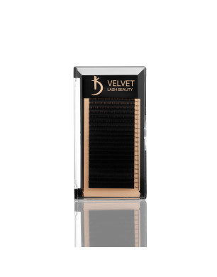 Velvet Lash Beauty Eyelash Extensions 0.7 D Mix (20 rows, lengths 6–15 mm)