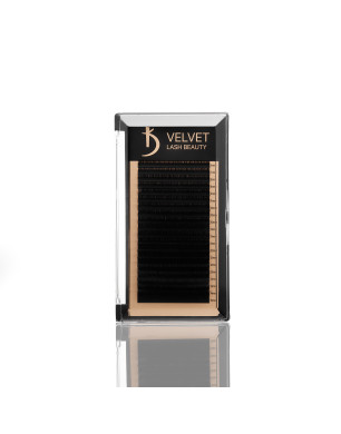 Velvet Lash Beauty Eyelash Extensions 0.10 D Mix (20 rows, lengths 6–15 mm)