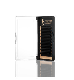 Velvet Lash Beauty Eyelash Extensions 0.10 D Mix (20 rows, lengths 6–15 mm)