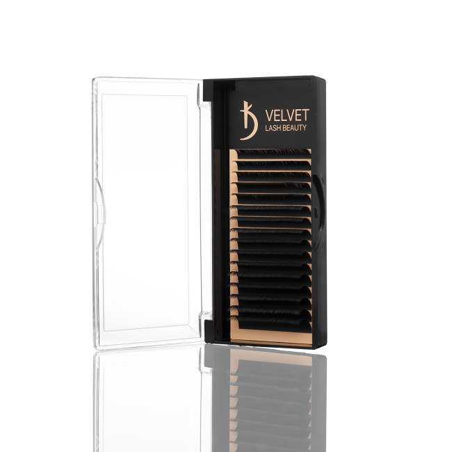 Velvet Lash Beauty Eyelash Extensions 0.07 DD Mix (16 rows, lengths 6–14 mm) Velvet Lash Beauty Eyelash Extensions 0.07 DD Mix (16 rows, lengths 6–14 mm)
