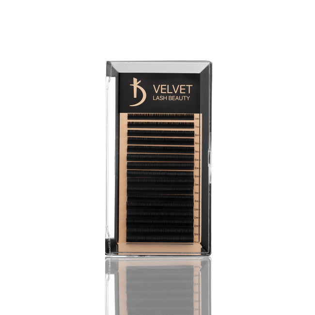 Velvet Lash Beauty Eyelash Extensions 0.07 DD Mix (16 rows, lengths 6–14 mm) Velvet Lash Beauty Eyelash Extensions 0.07 DD Mix (16 rows, lengths 6–14 mm)