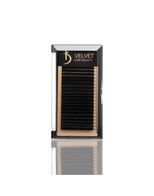 Velvet Lash Beauty Eyelash Extensions 0.10 DD Mix (20 rows, lengths 6–15 mm)