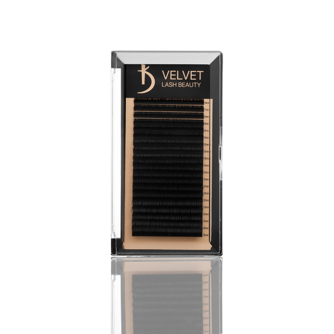 Velvet Lash Beauty Eyelash Extensions 0.10 DD Mix (20 rows, lengths 6–15 mm) Velvet Lash Beauty Eyelash Extensions 0.10 DD Mix (20 rows, lengths 6–15 mm)